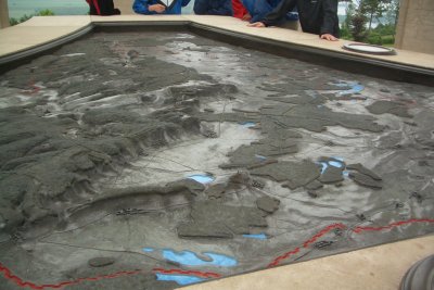 relief map